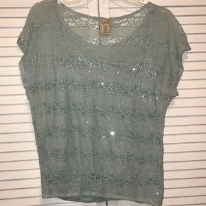 Cute sparkling top